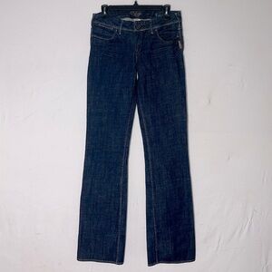 Vintage Y2K Silver Jeans Dark Wash Low Rise Toni Straight Leg Jeans 29 Festival
